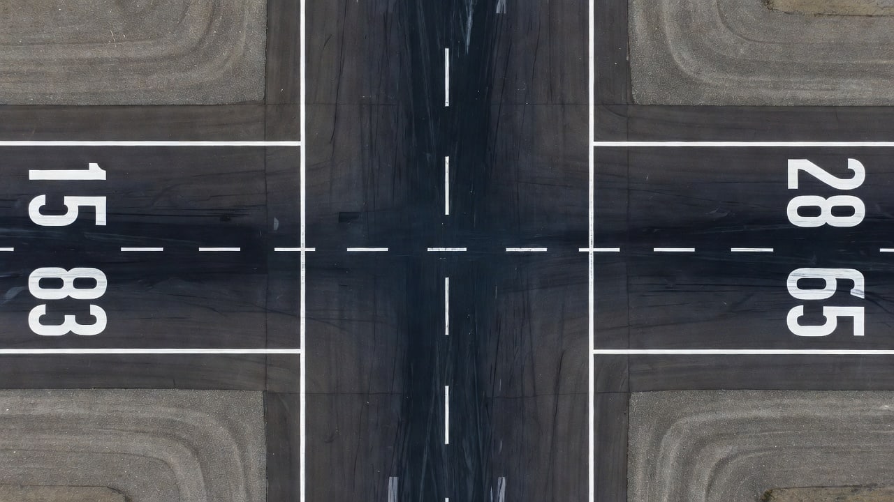 Airport Runway Texture