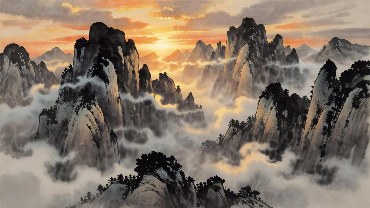 Wuxia Sky Background