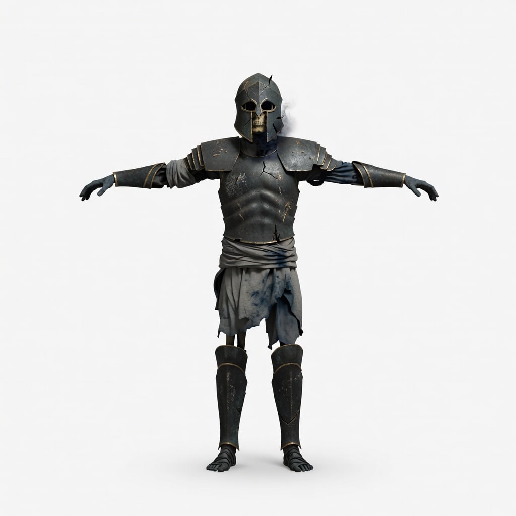 Greek Dark Hoplite Enemy Concept