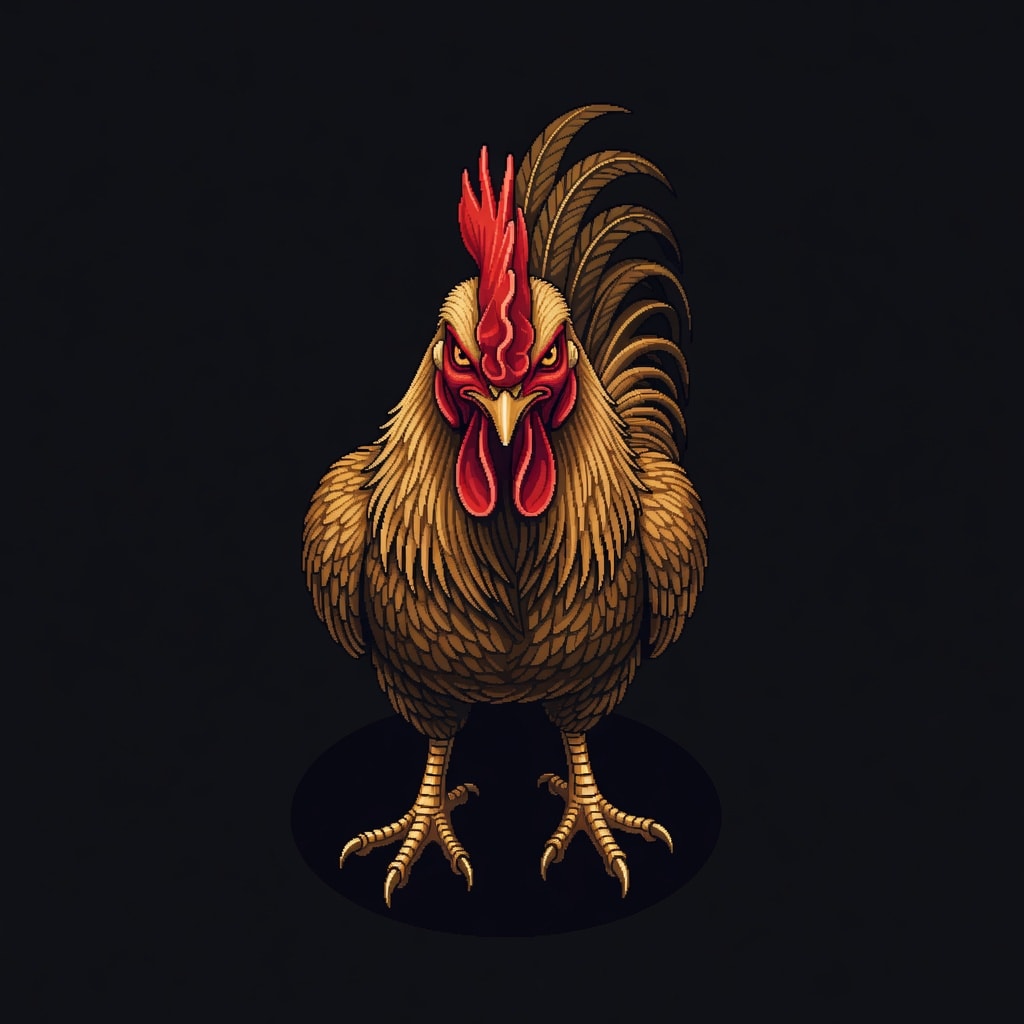 Rooster Warrior Idle (2 / 2)