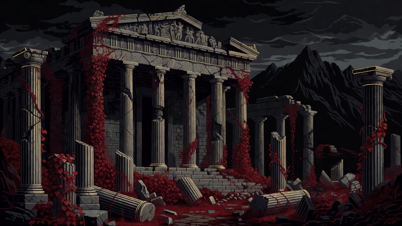 Temple Ruins Background