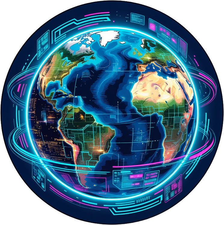 Cyberpunk Earth Planet (2 / 2)