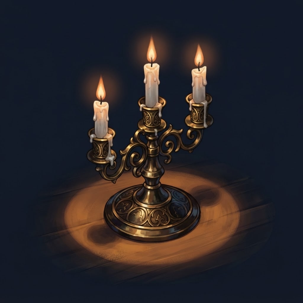 Brass Candlestick (2 / 2)