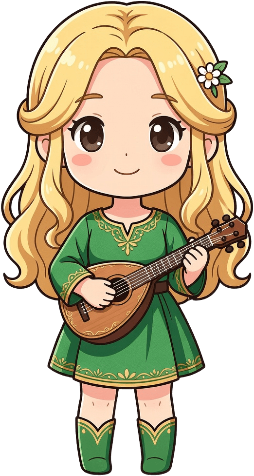 Lyra the Bard Sprite