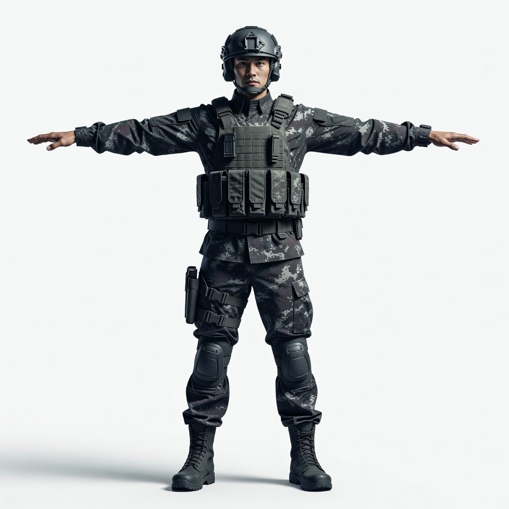 Peace Elite Soldier Concept