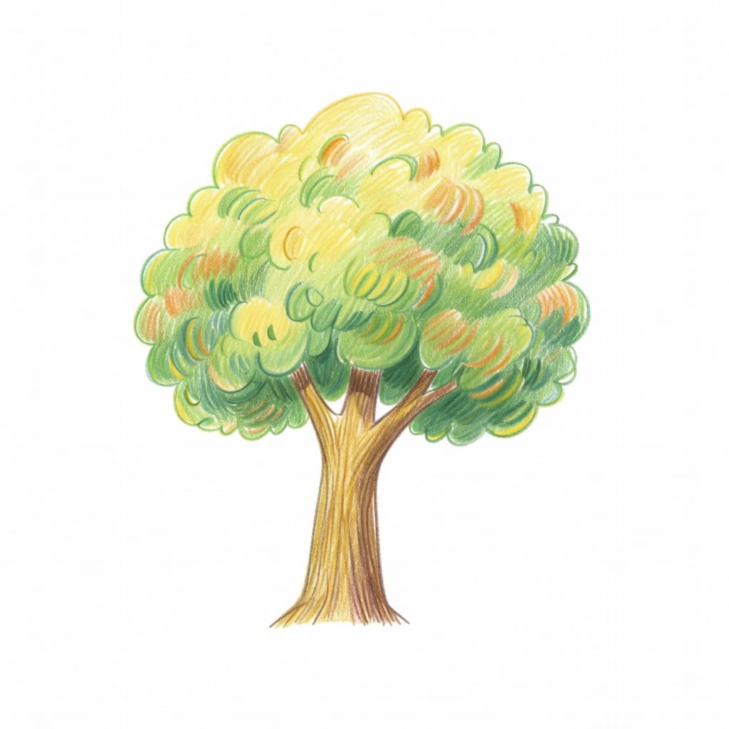Hand-drawn tree obstacle (2 / 2)