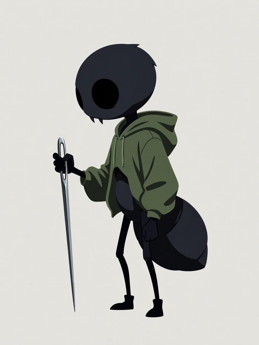 Ant Warrior Vector Art - Hollow Knight Style (2 / 2)