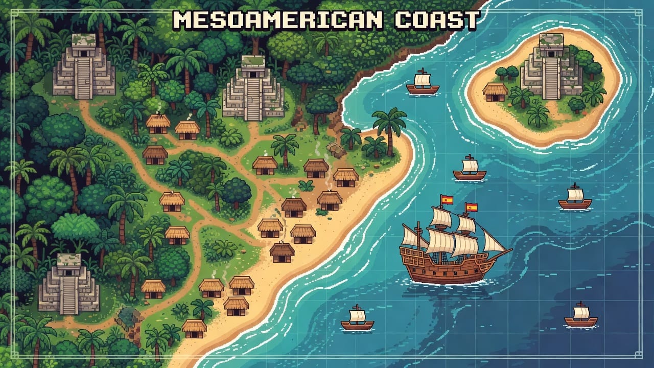 Mesoamerican World Map