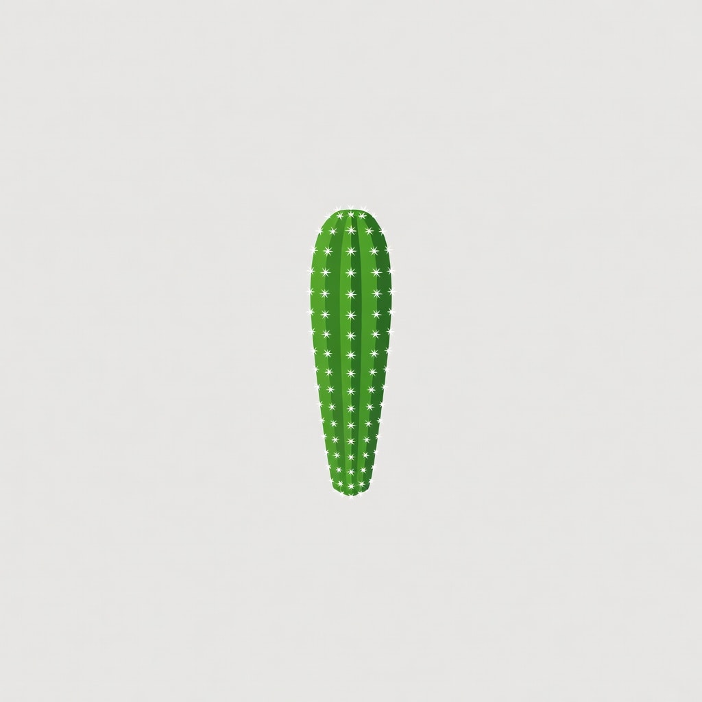 Mandacaru cactus decoration