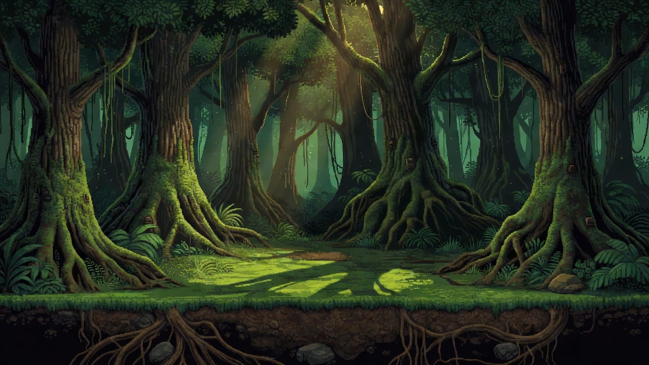 Jungle Background - Panta