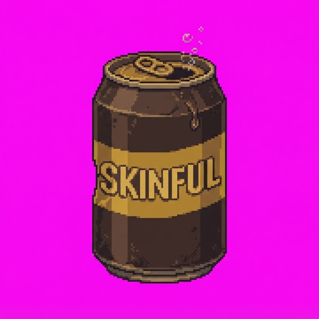 Image: In the exact chunky pixel-art style of the referen
