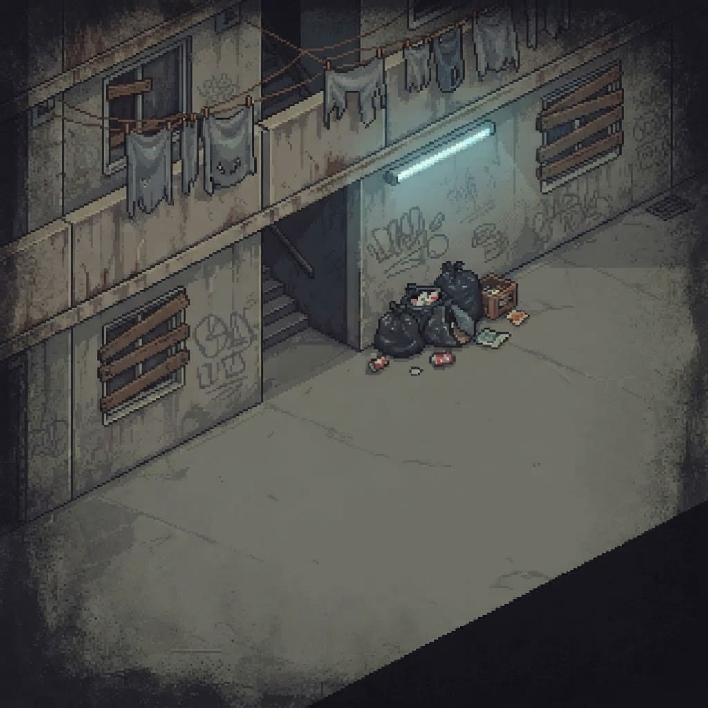 Image: Using this pixel art style exactly (same palette,