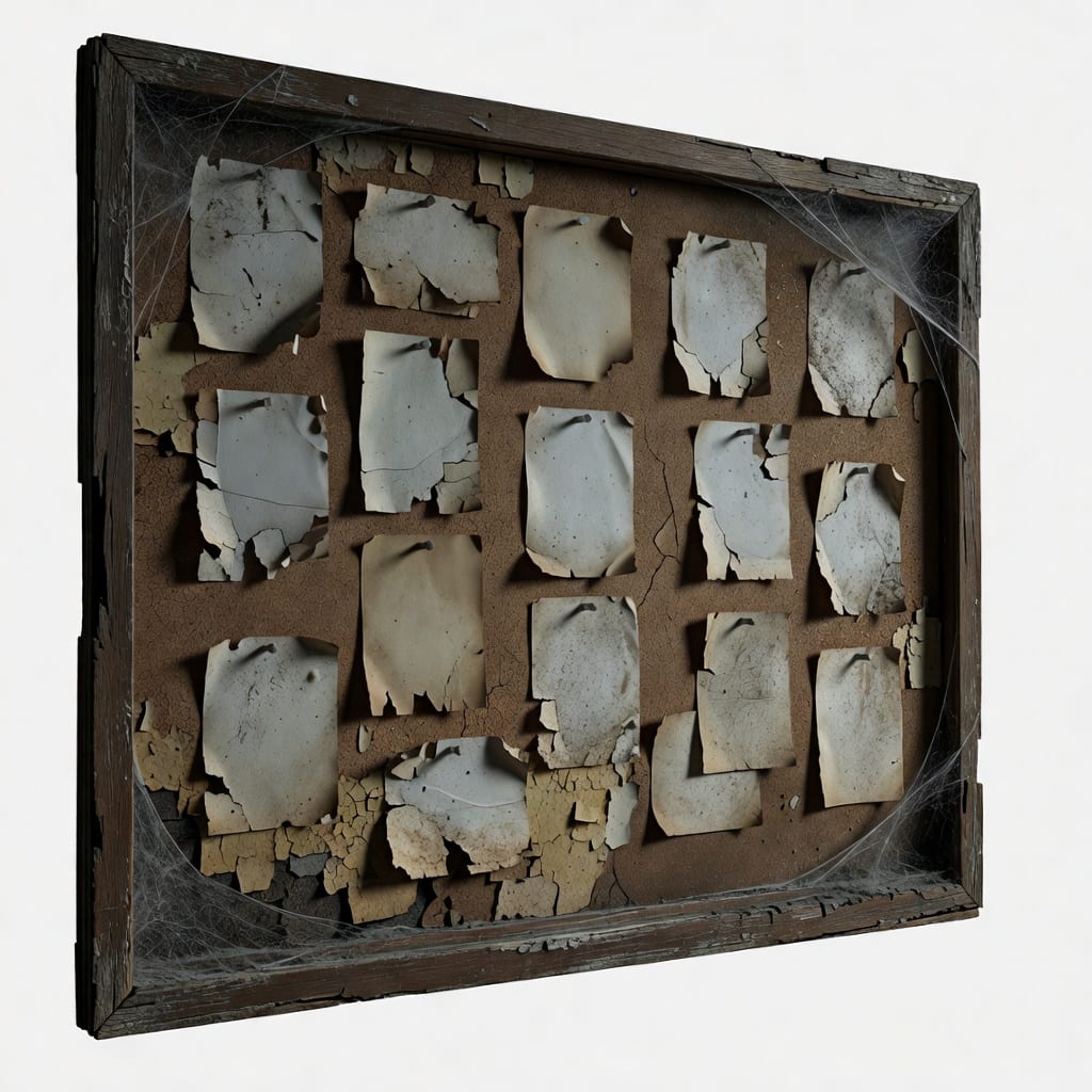 Haunted Bulletin Board No Text