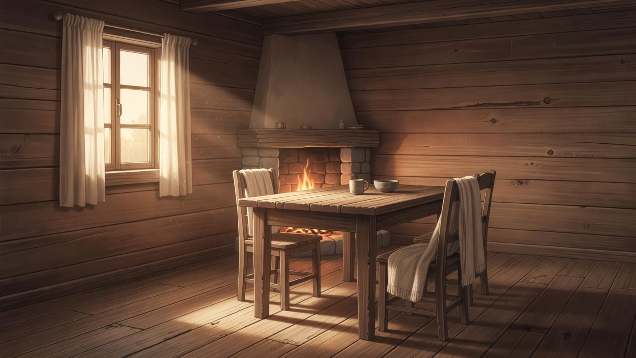 Cottage Interior Background