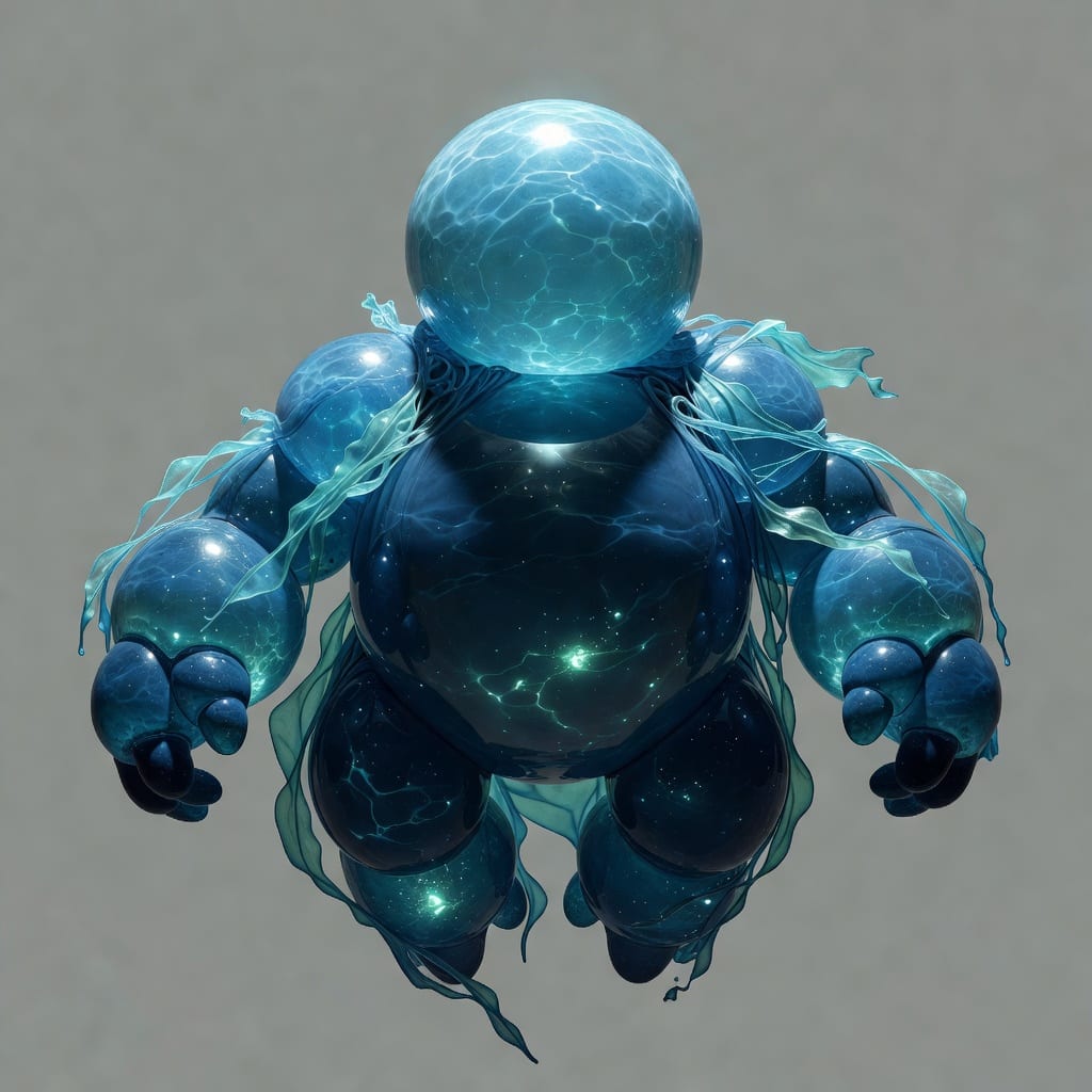 Caeruleus - Blue Sphere Creature