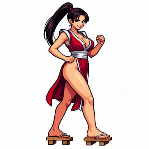 Pixel Kunoichi Fighter