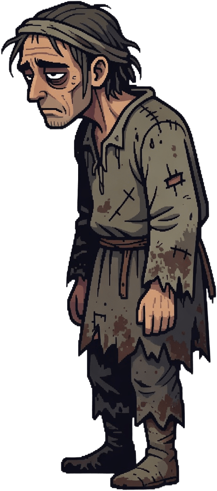 Pixel Tattered NPC Neutral