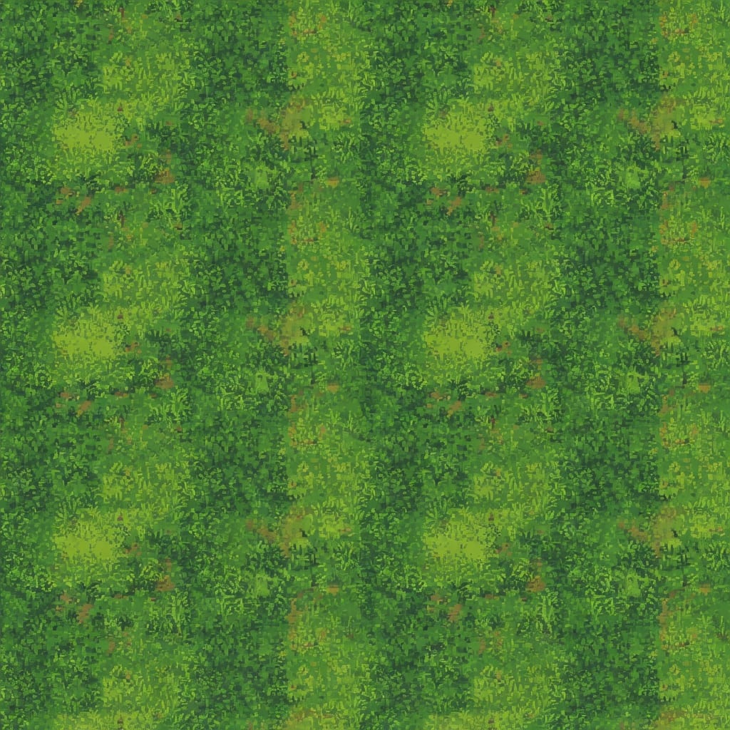 Grass Tile - Pixel Art Seamless