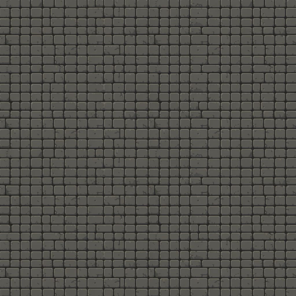 Cobblestone Tile - Pixel Art Seamless