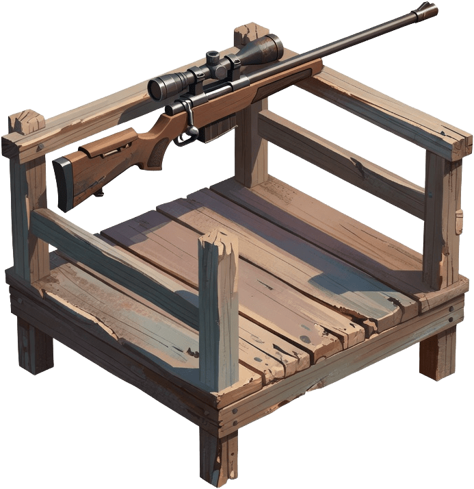 Sniper Rifle Tower Platform
