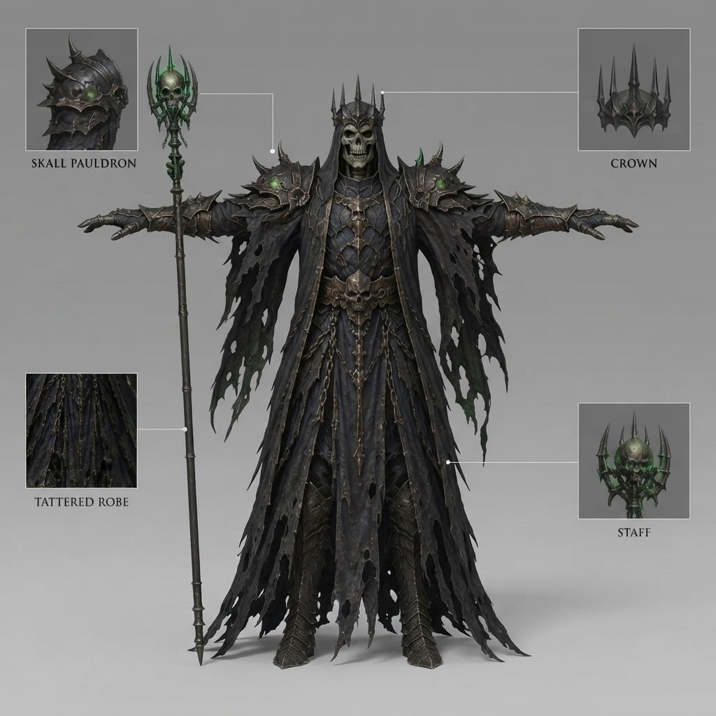 Dark Necromancer Mage