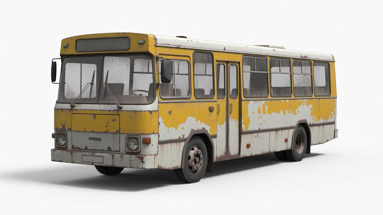 PAZ-3205 Soviet Bus Concept
