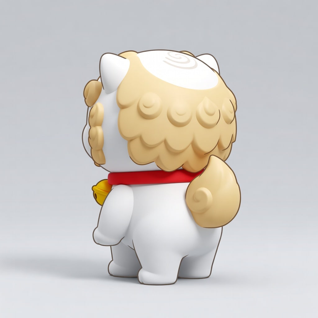 Komainu Refined - Back 3/4 View