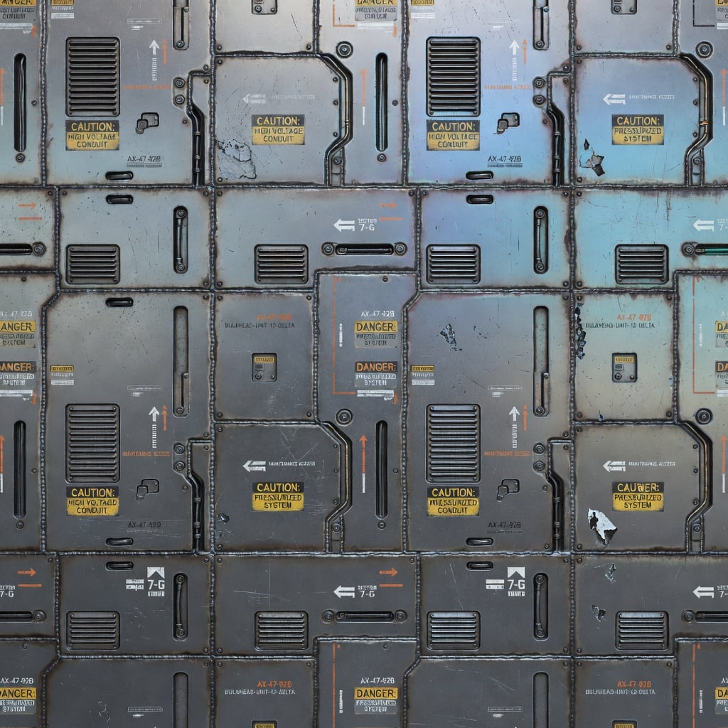 Sci-fi Wall Panels