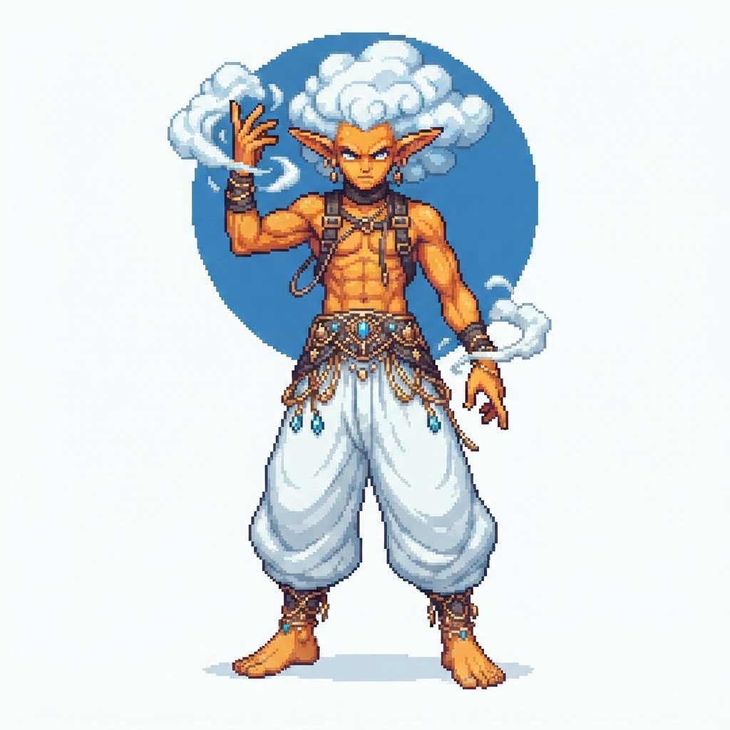 Cloud Elemental Warrior (2)