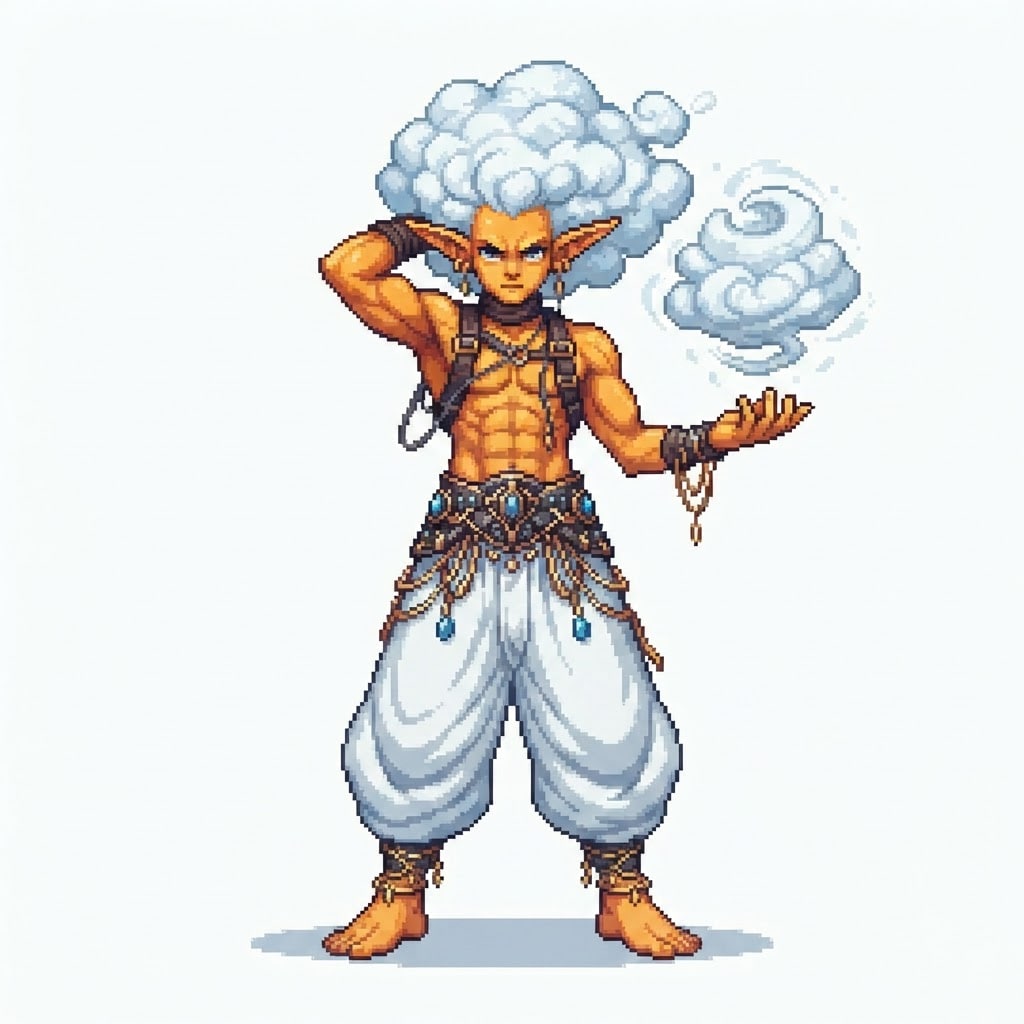 Cloud Elemental Warrior (3)