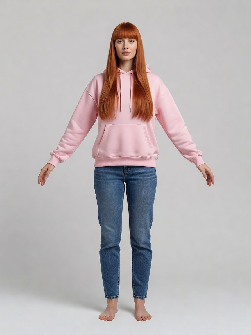 Kitty Character Concept - T-pose (1 / 2)