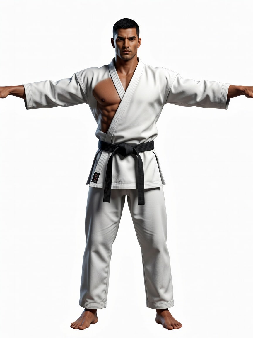 Karate Fighter White Gi