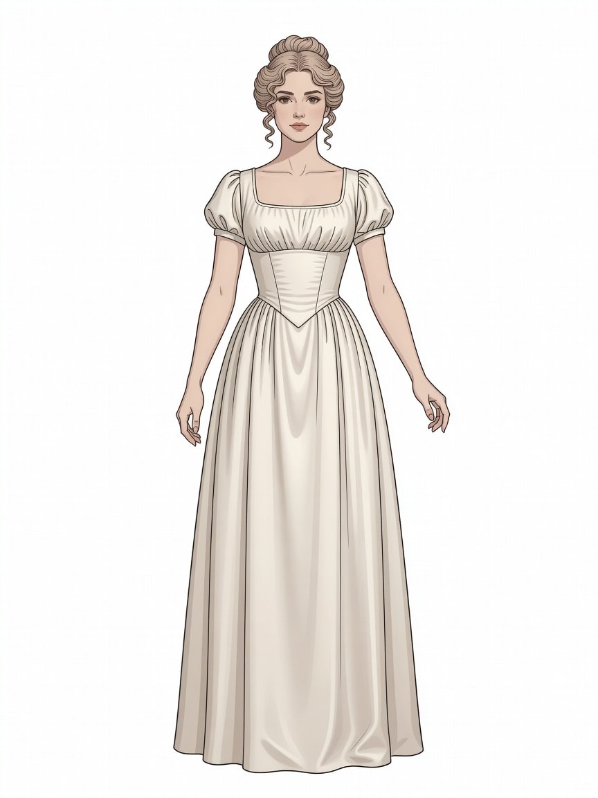 Regency Noblewoman Protagonist Concept