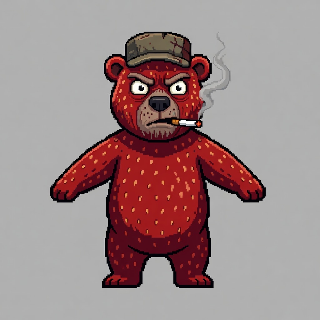 Wise Strawberry Bear (4)