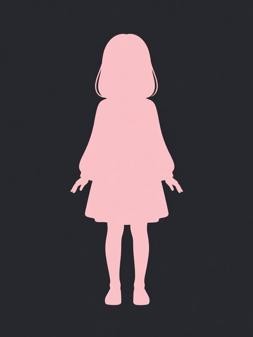 Girl Silhouette Placeholder