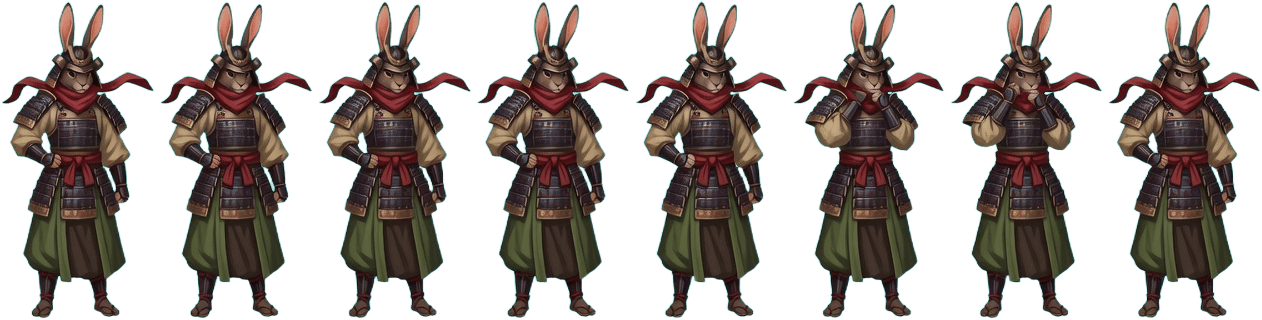 Atticus Fleetfoot Spritesheet v1 (1 / 2)