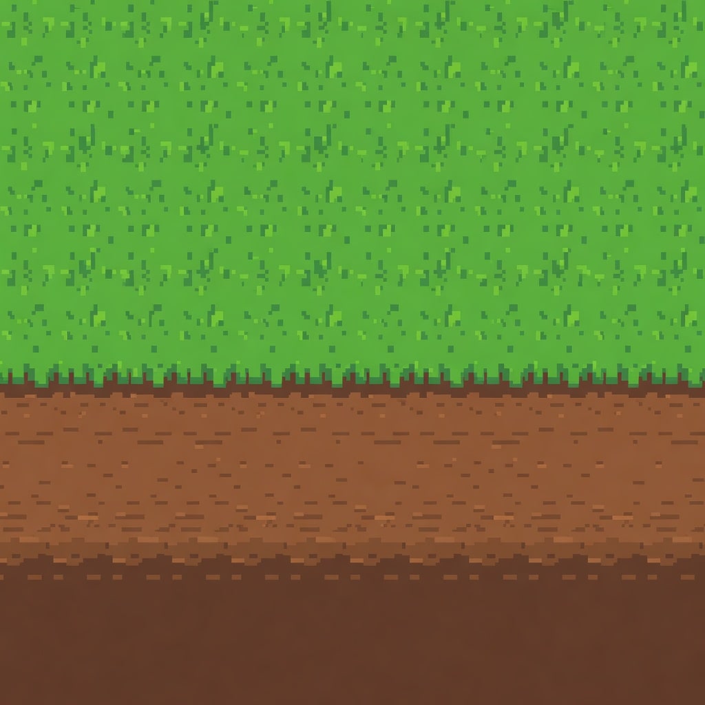 Pixel Art Ground Tile