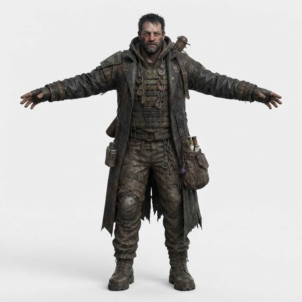Grim Apocalyptic Survivor