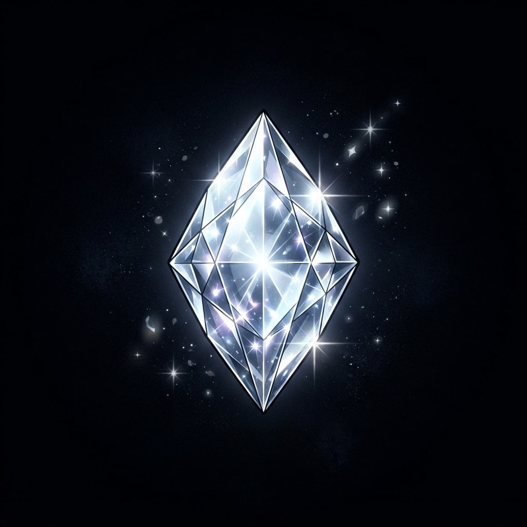 Clear Crystal Gem (3)