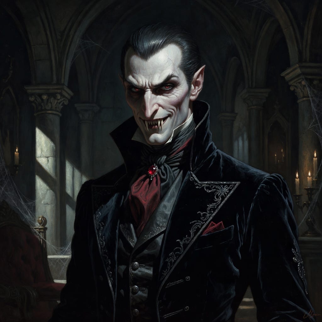 Senor Vampiro - Vampire Lord Portrait