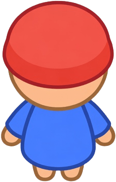 Player Character - Top-Down Animal Crossing Style