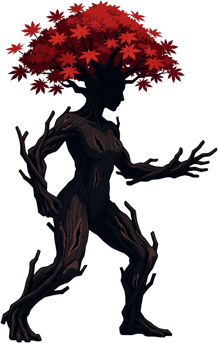 Hardwood Kijo - Red Maple Crown