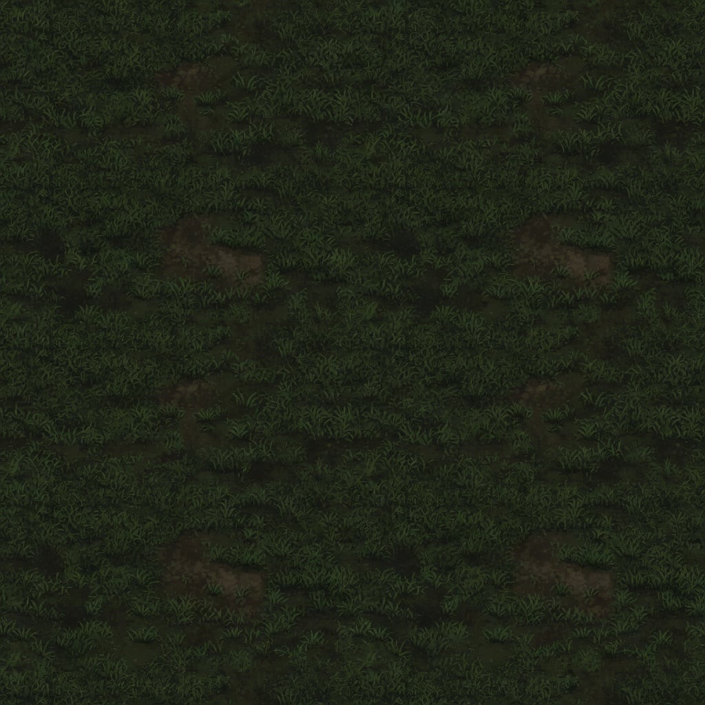 Dark Grass Tile Texture (1 / 2)