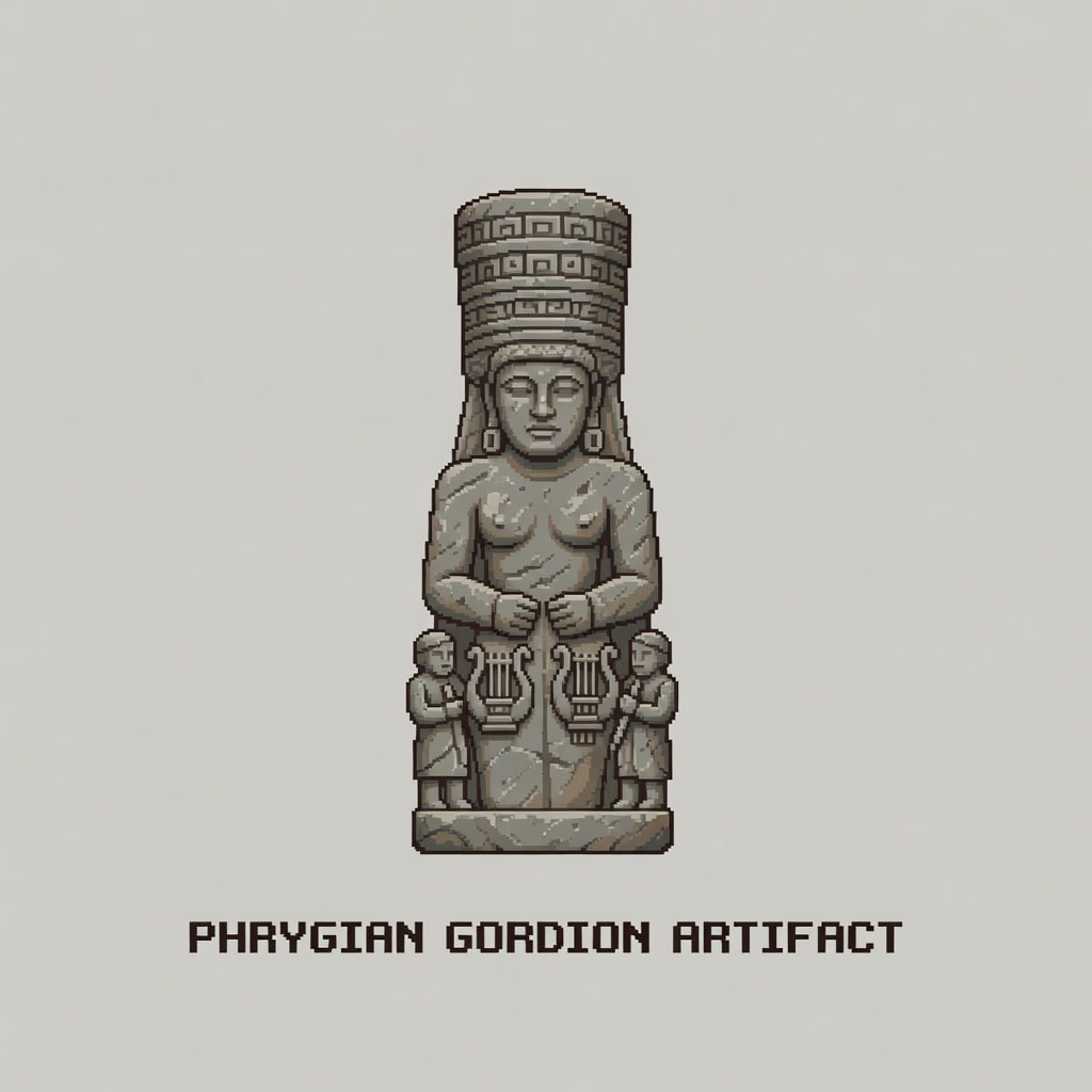 Pixel Art - Kybele Statue