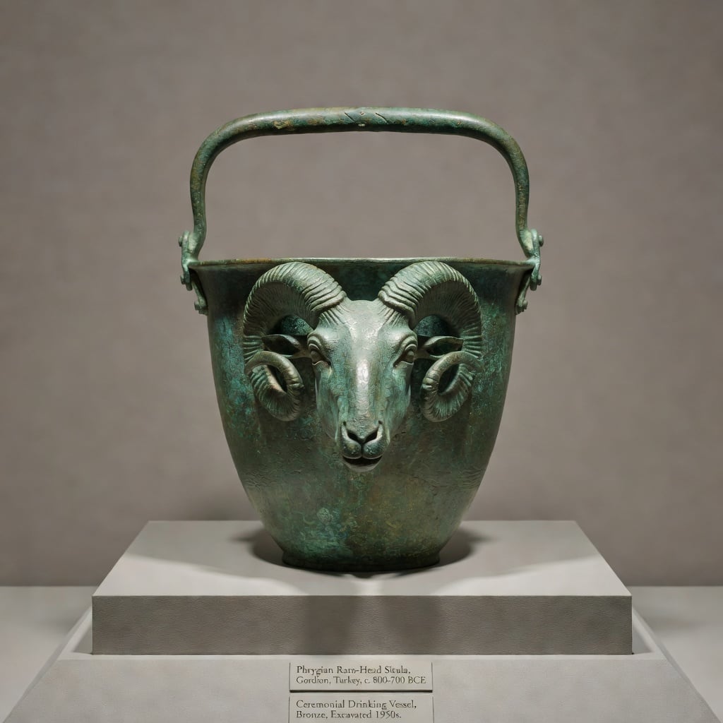 Museum Photo - Ram-head Situla