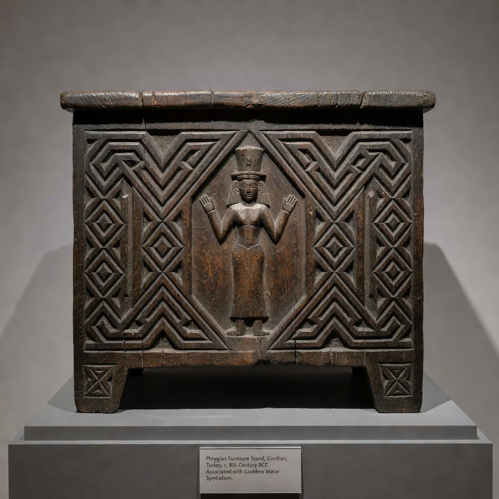 Museum Photo - Wooden Stand