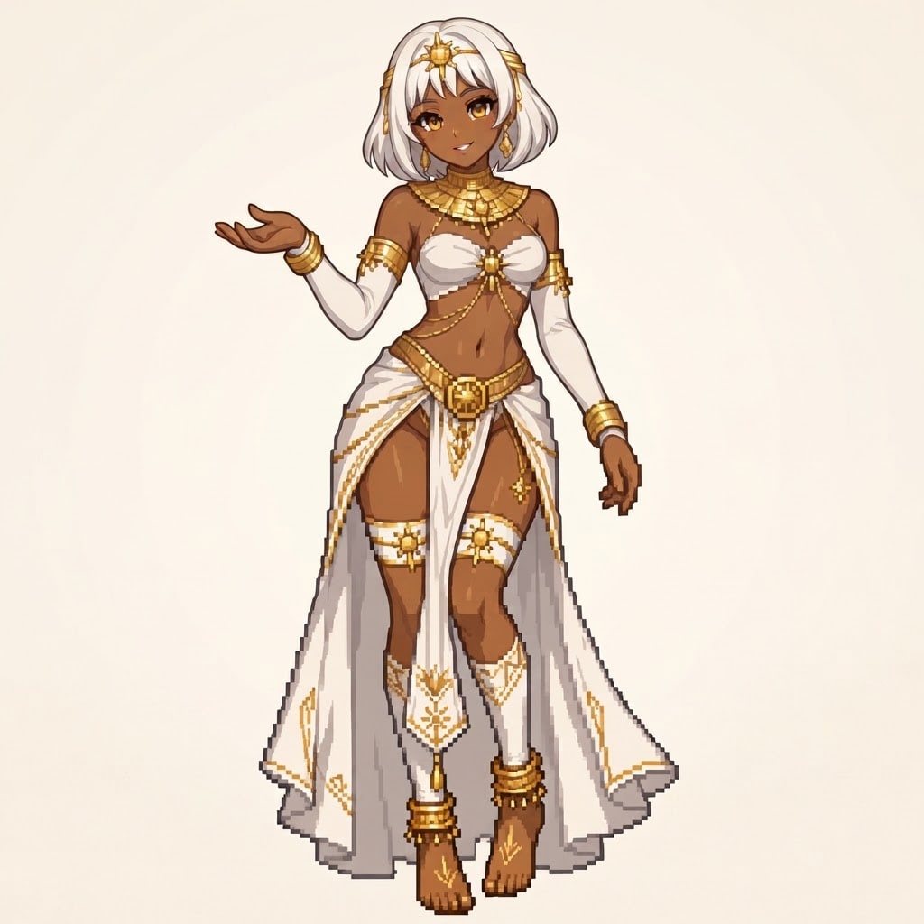 Elegant Desert Priestess