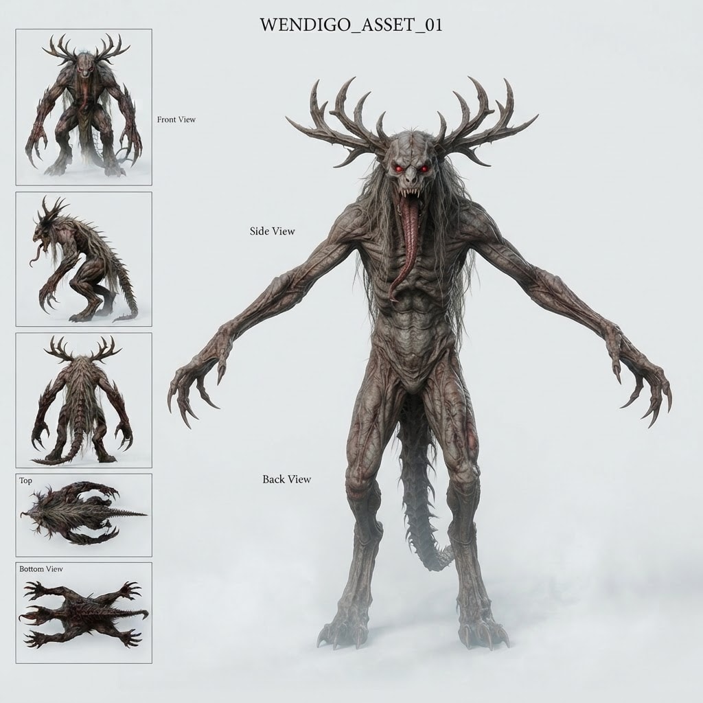 Wendigo Concept Game Background (2)