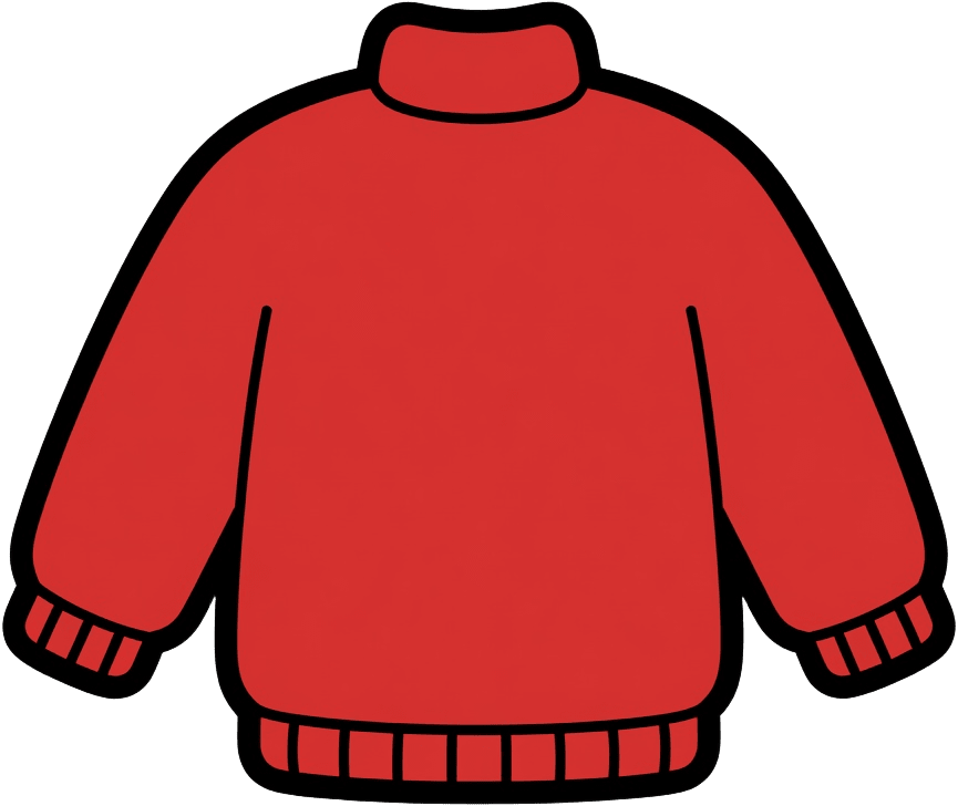 Sweater Red Regular