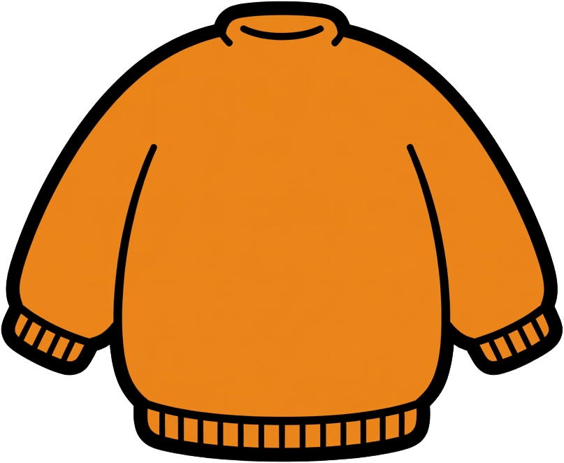 Sweater Orange Regular